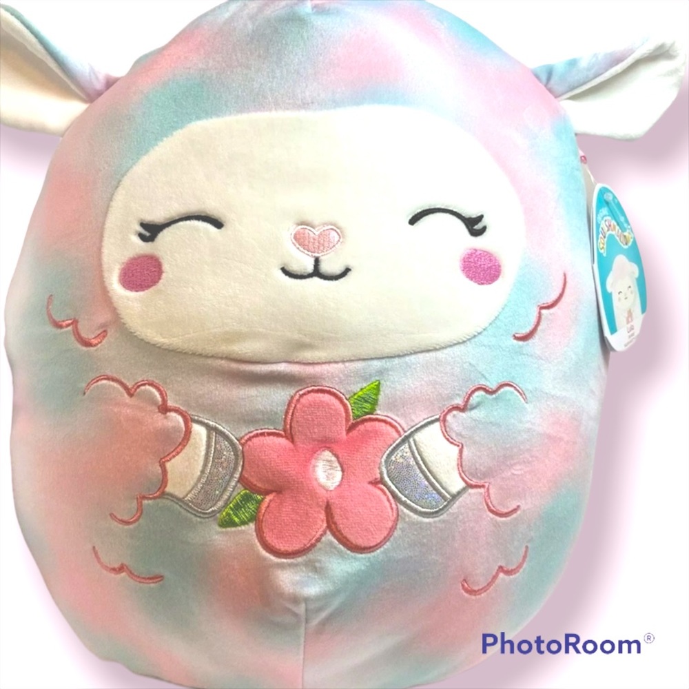 Squishmallows Easter Lamb - Lula - 12” Brand New 2022 Kelly Toys